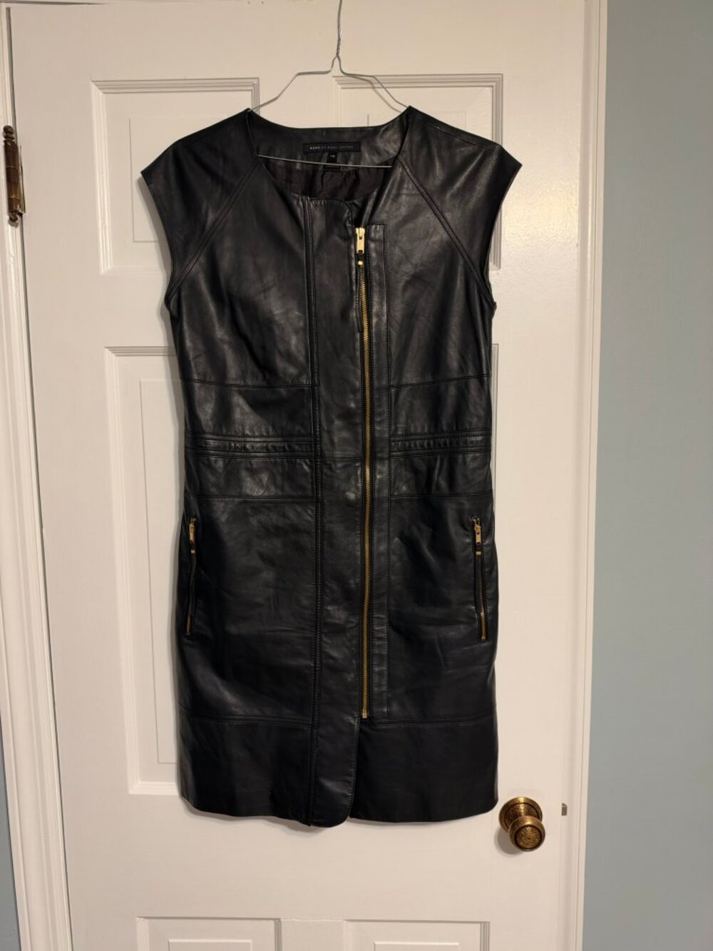 Marc by Marc Jacobs Leather Dress - Size 10